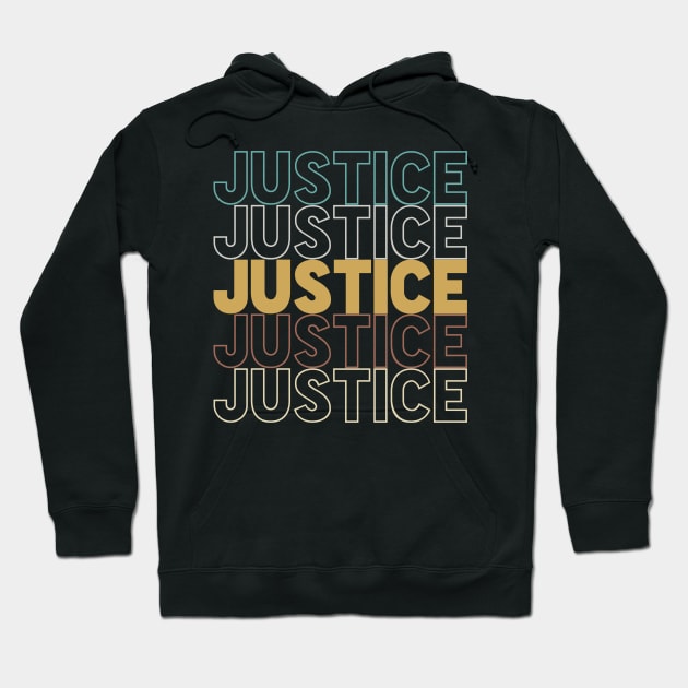 Justice Hoodie by Hank Hill